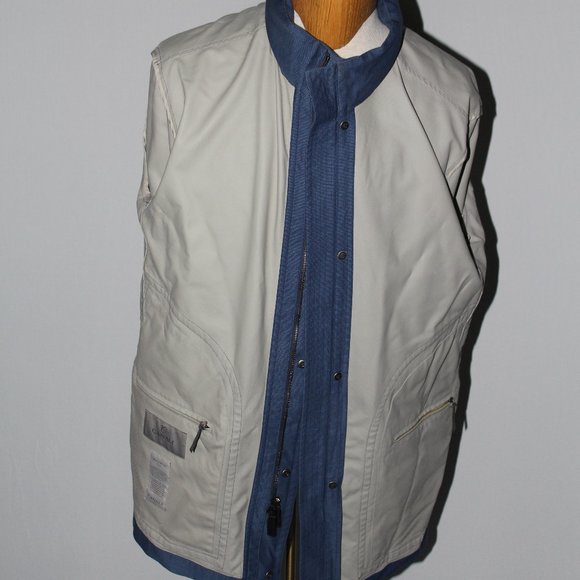 Canali 1934 Blue Coat / Windbreaker 56 IT ~46US - Picture 8 of 9